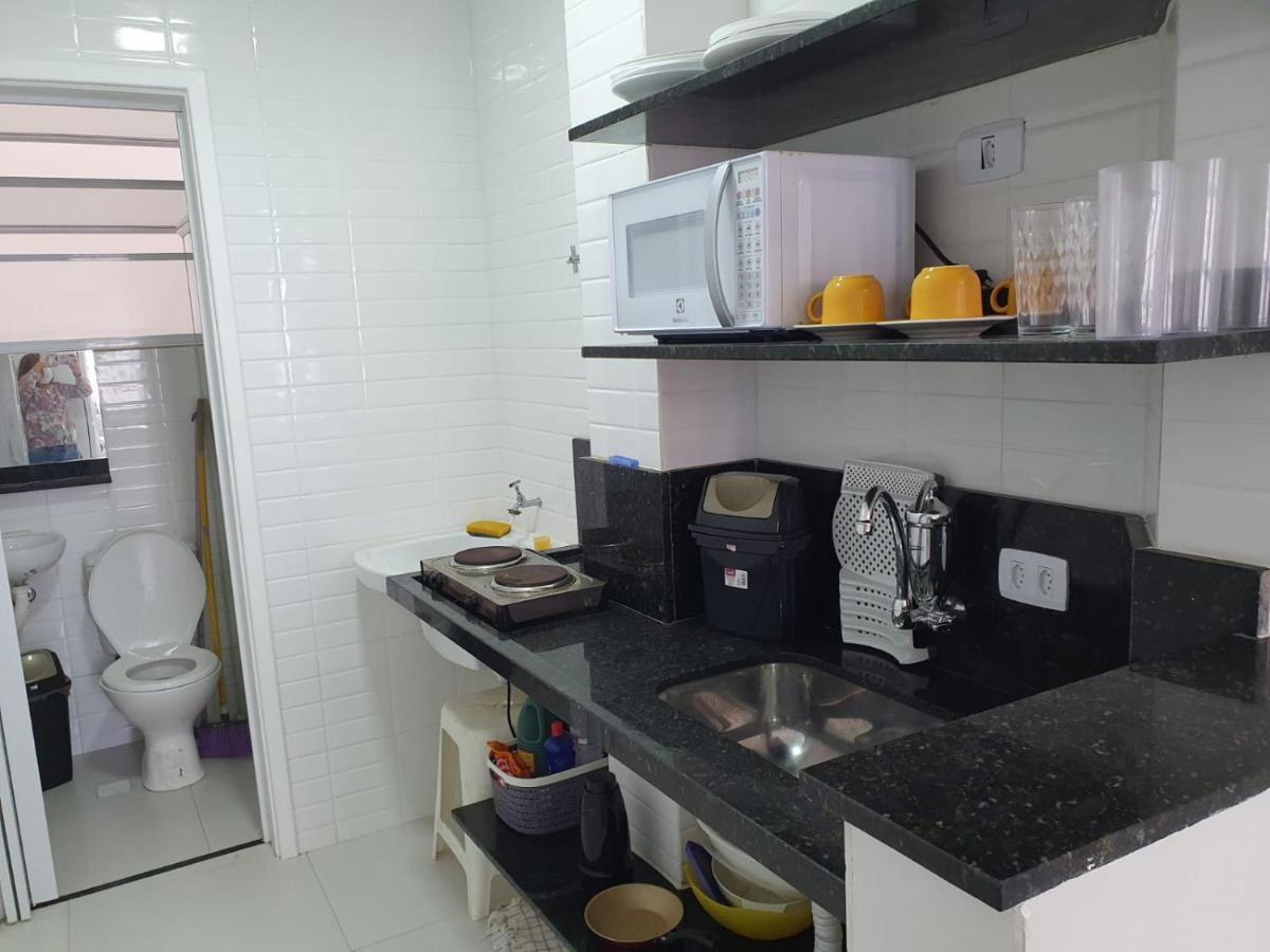 Ferienwohnung Pitangueiras Kitnetes Guarujá Exterior foto
